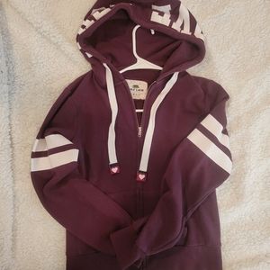 Zip up sweatshirt